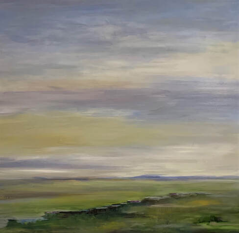 oil painting texas panhandle fields 